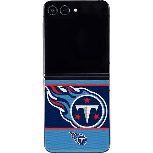 NFL Tennessee Titans Zone Block Galaxy Z Flip5 5G Skin