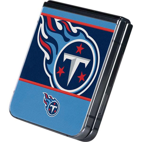 NFL Tennessee Titans Zone Block Galaxy Z Flip5 5G Skin