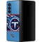 NFL Tennessee Titans Zone Block Galaxy Z Fold3 5G Skin