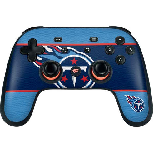 NFL Tennessee Titans Zone Block Google Stadia Controller Skin