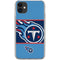 NFL Tennessee Titans Zone Block iPhone 11 Clear Case