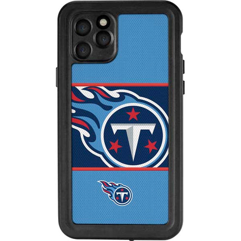 NFL Tennessee Titans Zone Block iPhone 11 Pro Waterproof Case