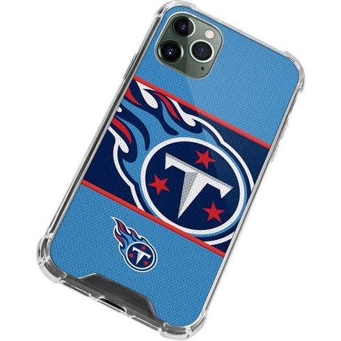 NFL Tennessee Titans Zone Block iPhone 12 Pro Clear Case