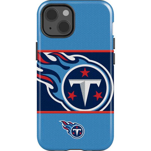 NFL Tennessee Titans Zone Block iPhone 15 Impact Case