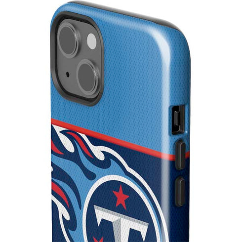 NFL Tennessee Titans Zone Block iPhone 15 Impact Case