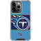NFL Tennessee Titans Zone Block iPhone 14 Pro Clear Case