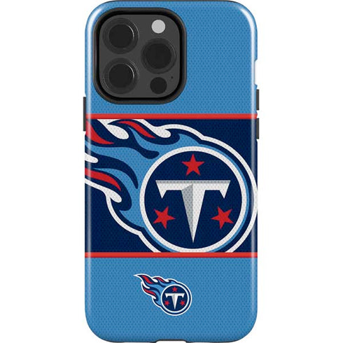 NFL Tennessee Titans Zone Block iPhone 15 Pro Impact Case