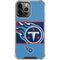 NFL Tennessee Titans Zone Block iPhone 14 Pro Max Clear Case