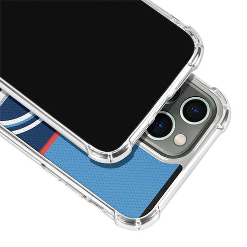 NFL Tennessee Titans Zone Block iPhone 15 Pro Max Clear Case