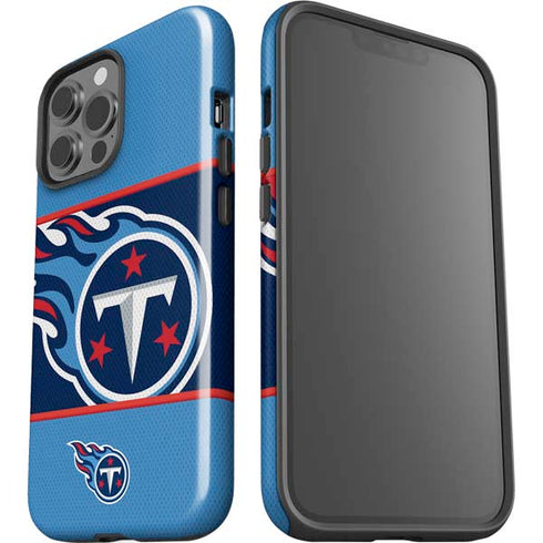 NFL Tennessee Titans Zone Block iPhone 15 Pro Max Impact Case