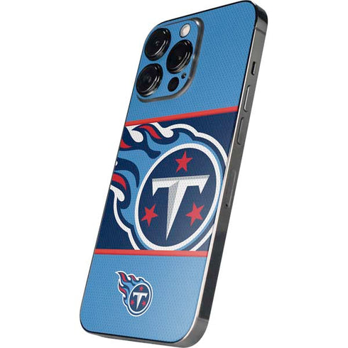 NFL Tennessee Titans Zone Block iPhone 15 Pro Skin