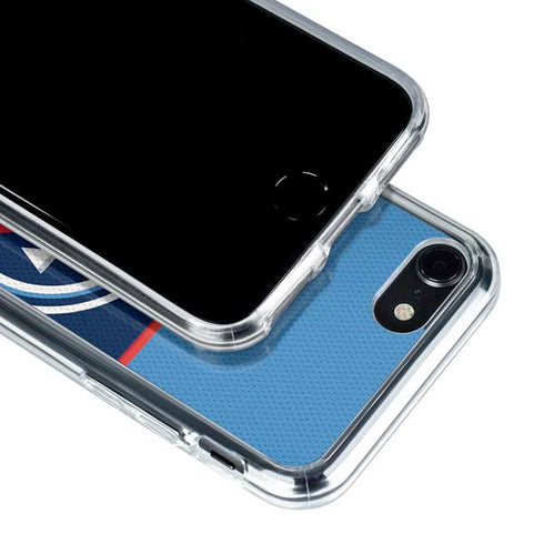 NFL Tennessee Titans Zone Block iPhone SE (2nd & 3rd Gen) Clear Case