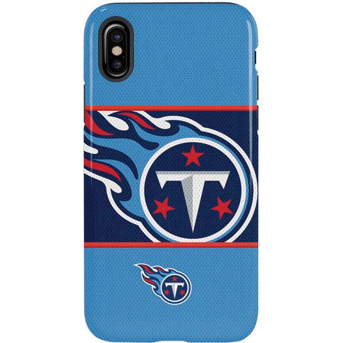 NFL Tennessee Titans Zone Block iPhone X Pro Case