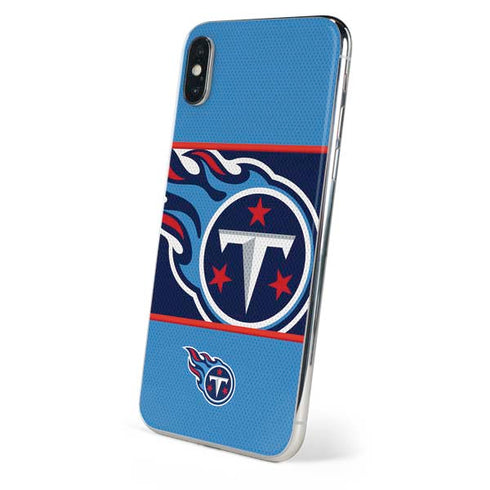 NFL Tennessee Titans Zone Block iPhone X Skin