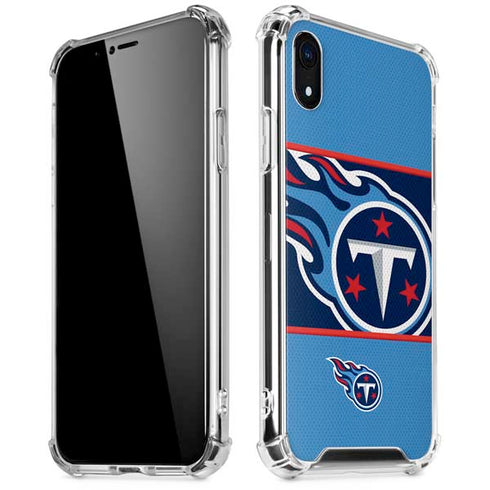 NFL Tennessee Titans Zone Block iPhone XR Clear Case