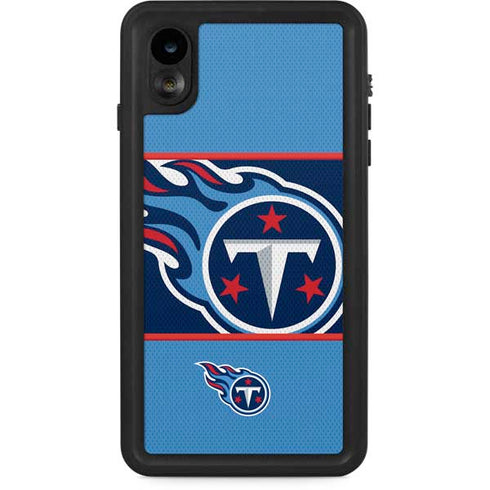 NFL Tennessee Titans Zone Block iPhone XR Waterproof Case