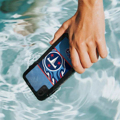 NFL Tennessee Titans Zone Block iPhone XR Waterproof Case