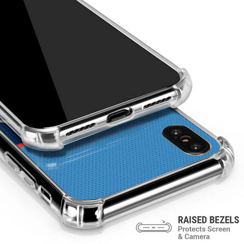 NFL Tennessee Titans Zone Block iPhone XS Max Clear Case