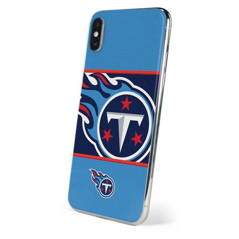 NFL Tennessee Titans Zone Block iPhone XS Skin