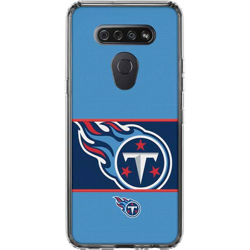 NFL Tennessee Titans Zone Block LG K51/Q51 Clear Case
