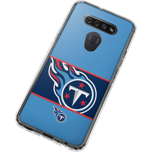 NFL Tennessee Titans Zone Block LG K51/Q51 Clear Case