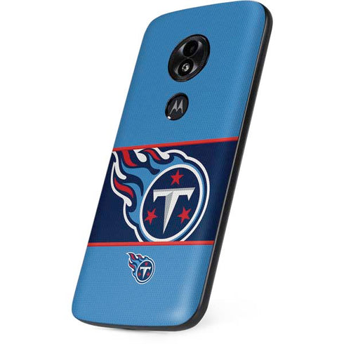 NFL Tennessee Titans Zone Block Moto E5 Play Skin