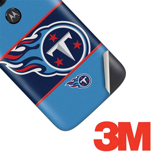 NFL Tennessee Titans Zone Block Moto E5 Play Skin