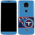 NFL Tennessee Titans Zone Block Moto E5 Plus Skin