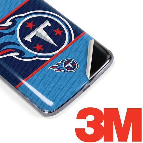 NFL Tennessee Titans Zone Block Moto E5 Plus Skin