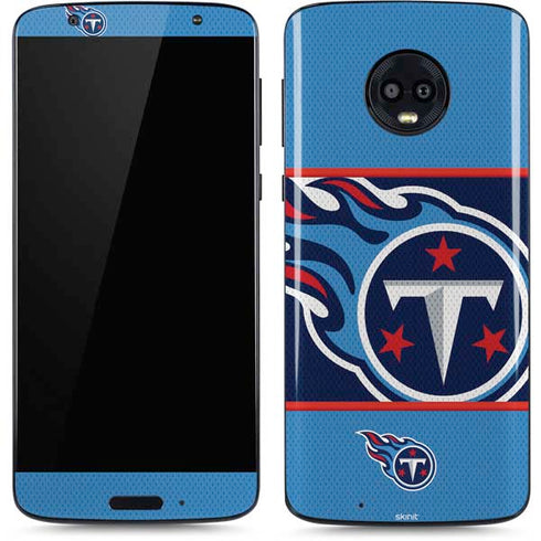 NFL Tennessee Titans Zone Block Moto G6 Skin