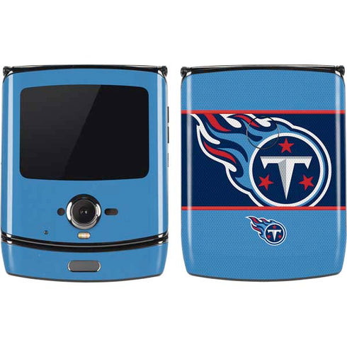NFL Tennessee Titans Zone Block Motorola RAZR Skin