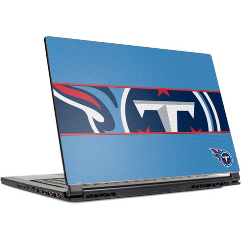 NFL Tennessee Titans Zone Block MSI GS65 Stealth Laptop Skin