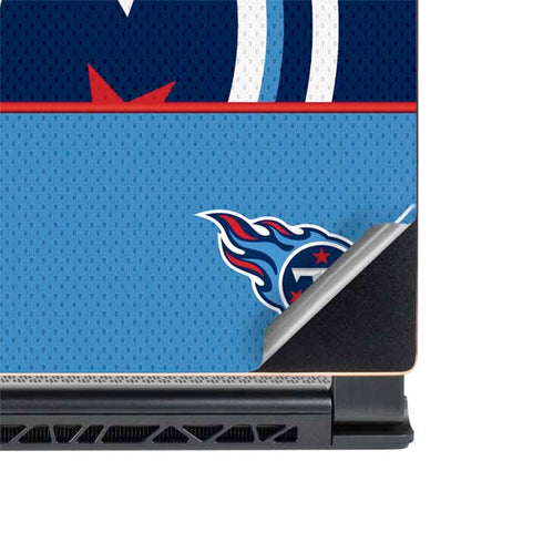 NFL Tennessee Titans Zone Block MSI GS65 Stealth Laptop Skin