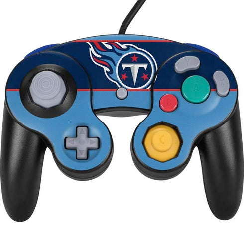 NFL Tennessee Titans Zone Block Nintendo GameCube Controller Skin