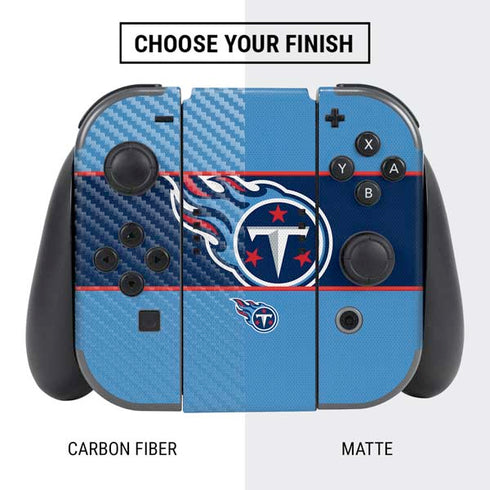 NFL Tennessee Titans Zone Block Nintendo Switch Bundle Skin