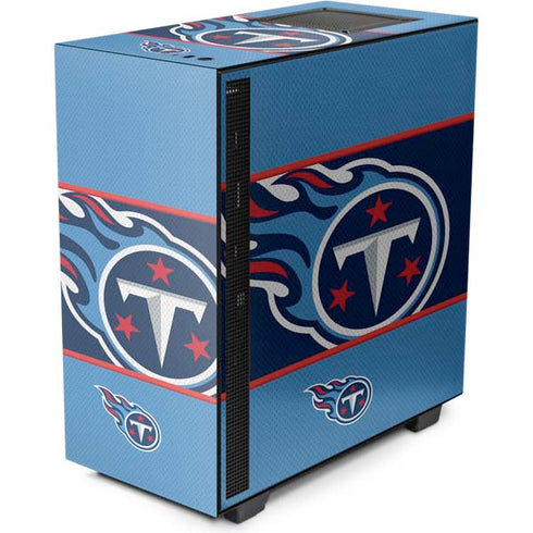 NFL Tennessee Titans Zone Block NZXT H510 Compact ATX Mid-Tower Case Skin