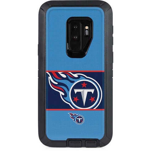 NFL Tennessee Titans Zone Block Otterbox Defender Galaxy Skin
