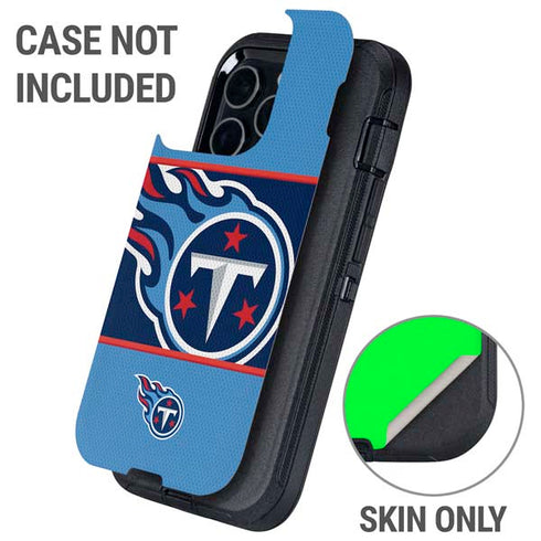 NFL Tennessee Titans Zone Block Otterbox Defender iPhone Skin
