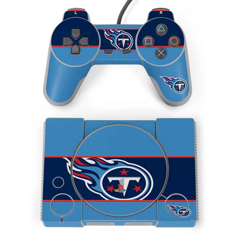 NFL Tennessee Titans Zone Block PlayStation Classic Bundle Skin