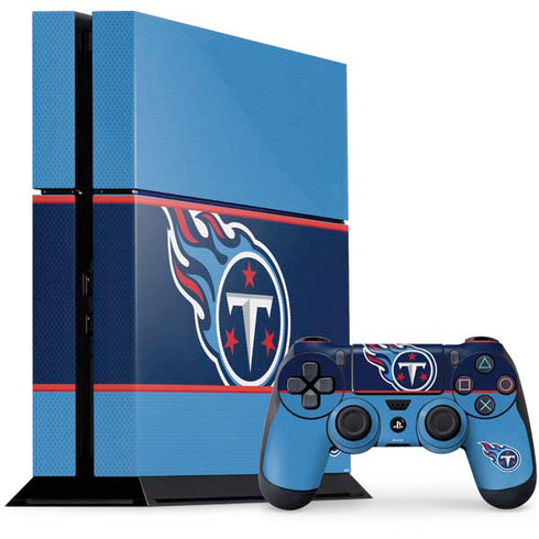 NFL Tennessee Titans Zone Block PS4 Console and Controller Bundle Skin