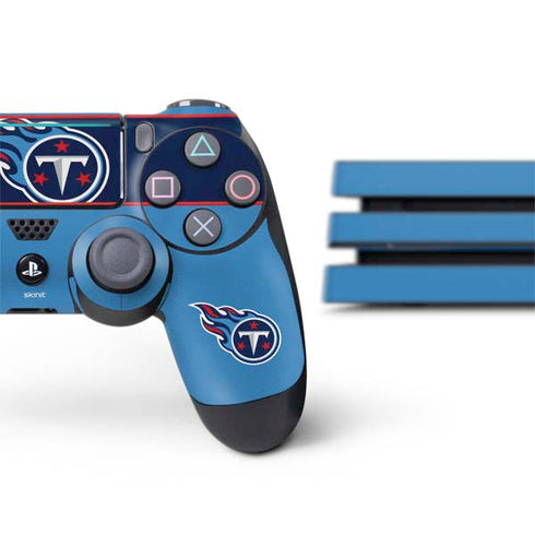 NFL Tennessee Titans Zone Block PS4 Pro Bundle Skin