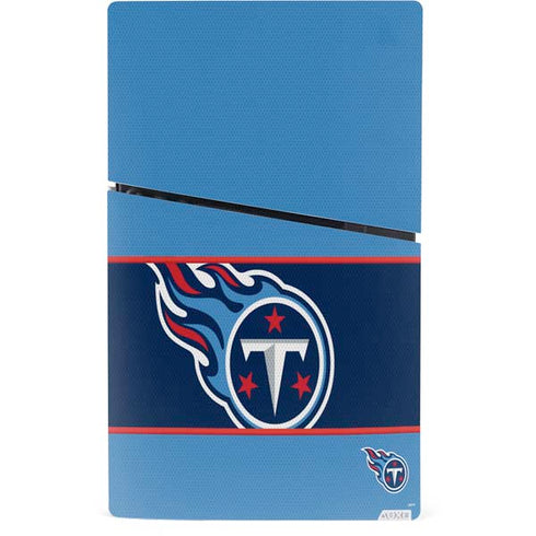 NFL Tennessee Titans Zone Block PS5 Slim Digital Edition Console Skin