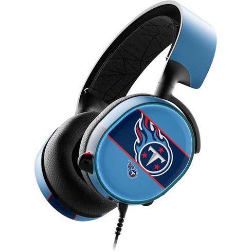 NFL Tennessee Titans Zone Block SteelSeries Arctis 3 Skin