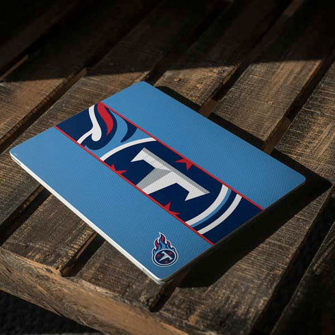 NFL Tennessee Titans Zone Block Surface Laptop 2 Skin