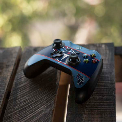 NFL Tennessee Titans Zone Block Xbox One Elite Controller Skin