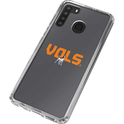 University of Tennessee-Knoxville Vols Galaxy A21 Clear Case