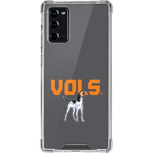 University of Tennessee-Knoxville Vols Galaxy Note20 5G Clear Case