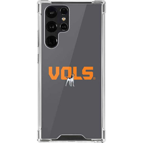 University of Tennessee-Knoxville Vols Galaxy S22 Ultra Clear Case