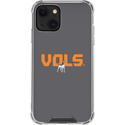 University of Tennessee-Knoxville Vols iPhone 14 Plus Clear Case