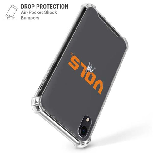 University of Tennessee-Knoxville Vols iPhone XR Clear Case